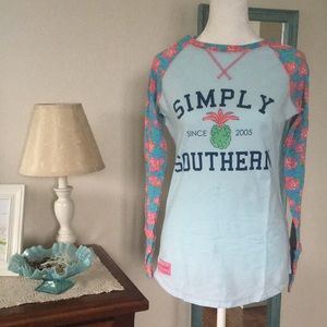 Simply Southern Long Sleeved Shirt Size Small